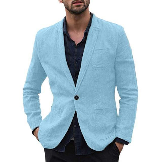 Fred – Cotton and Linen Men's Blazer