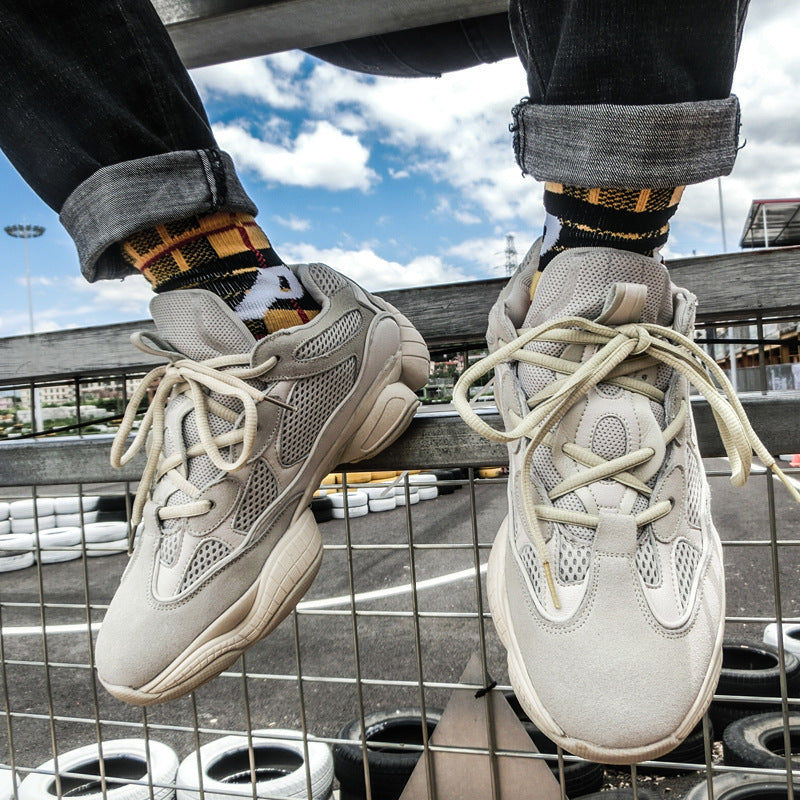 Kelvin – Mid-Top Vegan Suede Sneakers