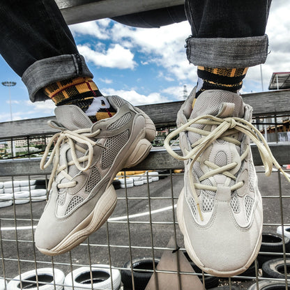 Kelvin – Mid-Top Vegan Suede Sneakers