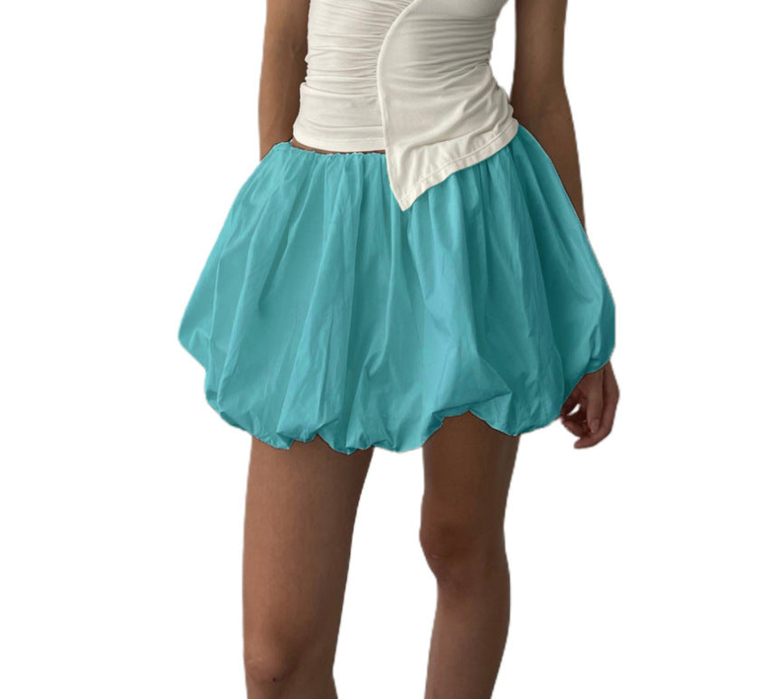 Christina – Casual Bubble Mini Skirt