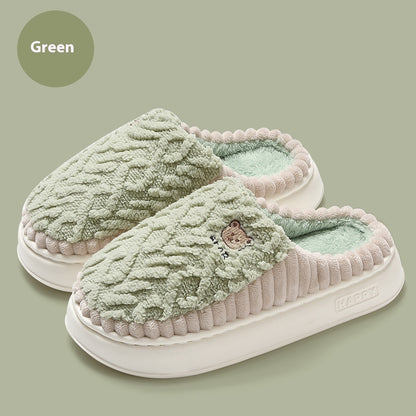 Carol – Cozy Bear Plush Slippers