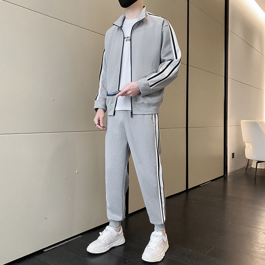 Robert – Sporty Cardigan Sweater Set