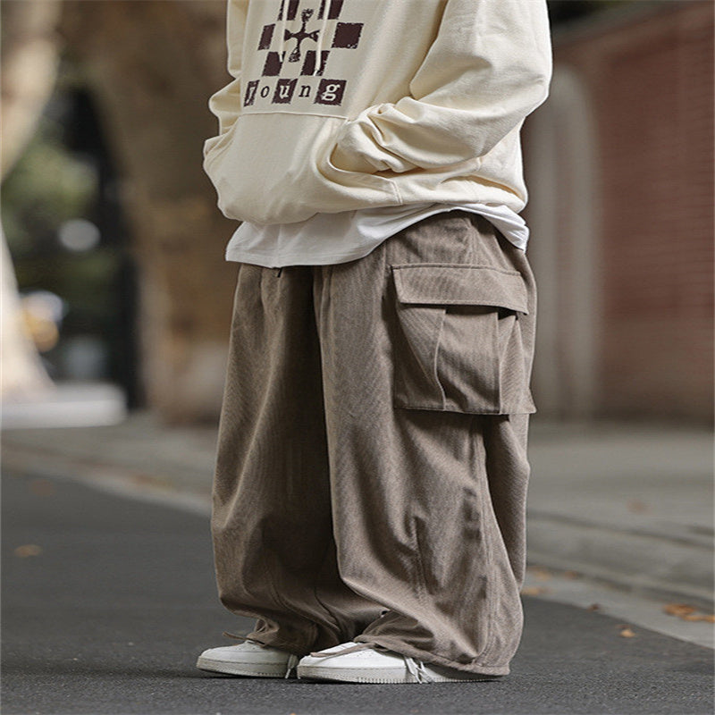 Warren – Men's Corduroy Casual Cargo Pants