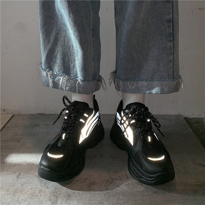 Harriet – Reflective Platform Sneakers