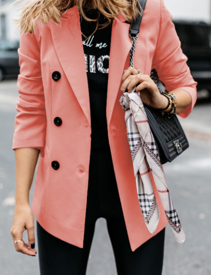 Christian – Double-Breasted Blazer with Classic Buttons