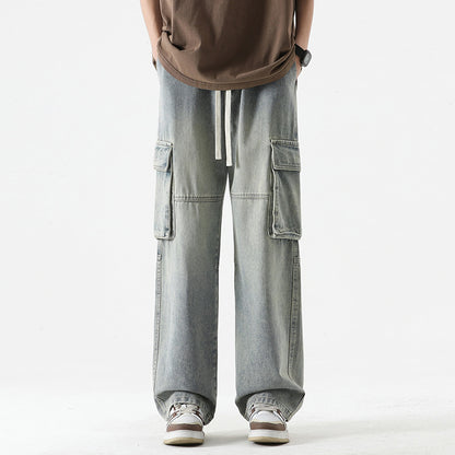 Gareth – Men's Retro Pocket Jeans