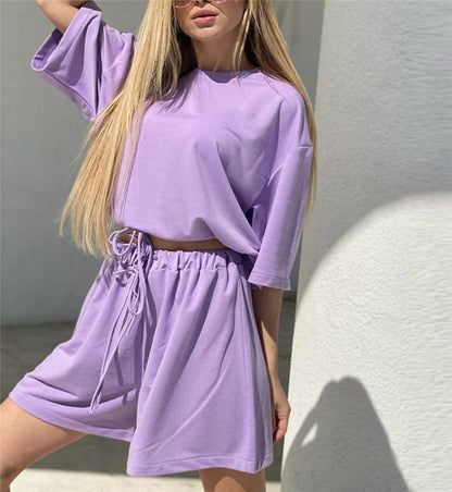 Kate – Women's Short Sleeve Sportswear Set