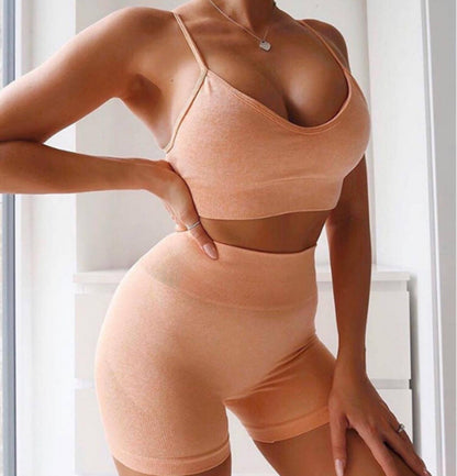 Tracy – Seamless Short-Sleeve Workout Top