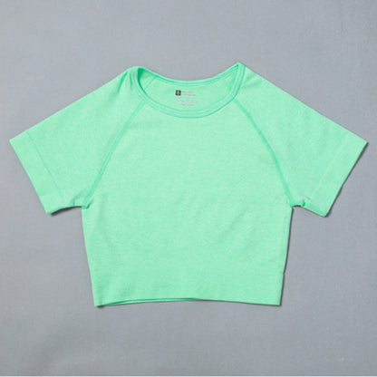 Tracy – Seamless Short-Sleeve Workout Top