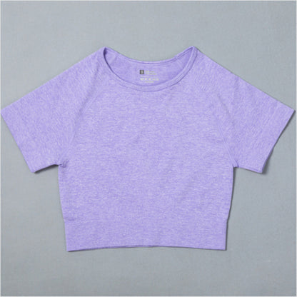 Tracy – Seamless Short-Sleeve Workout Top