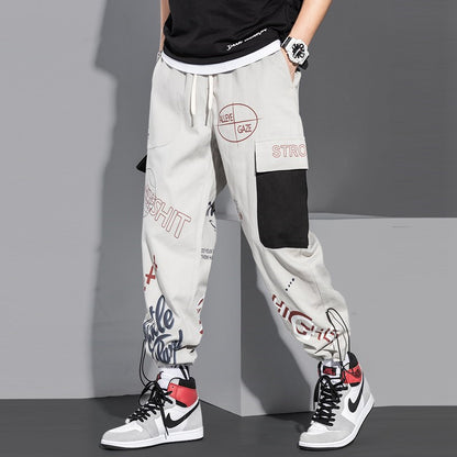 Russell – Trendy Graffiti Casual Harem Pants