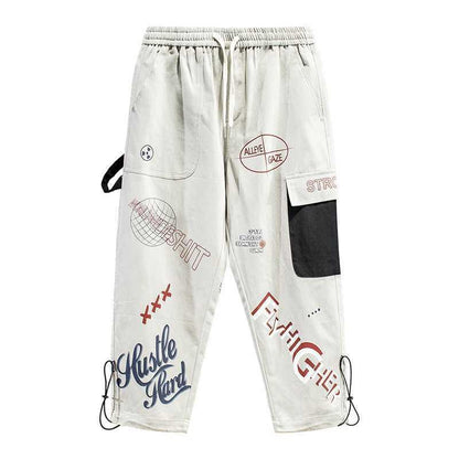 Russell – Trendy Graffiti Casual Harem Pants