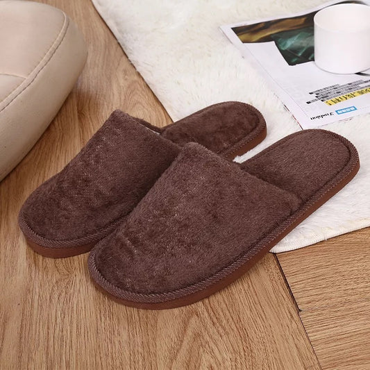 Amelia – Plush Winter Cotton Slippers