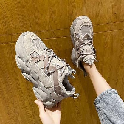 Kim – Women's Comfortable Platform Mesh Sneakers