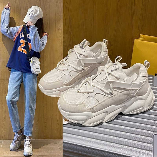 Kim – Women's Comfortable Platform Mesh Sneakers