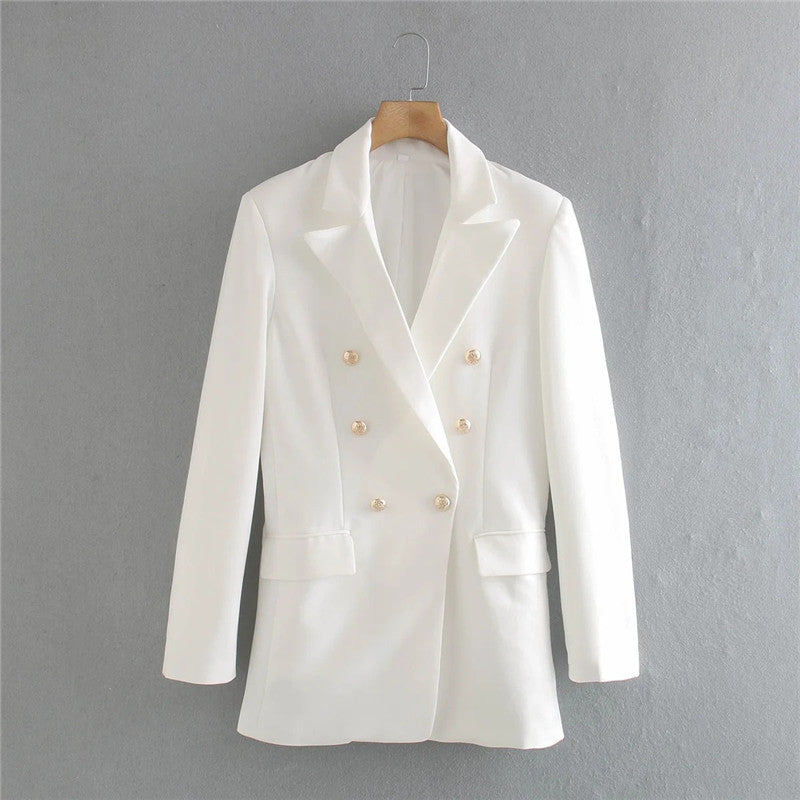 Gary – Casual Button-Decorated Blazer
