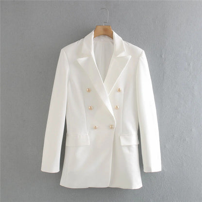 Gary – Casual Button-Decorated Blazer