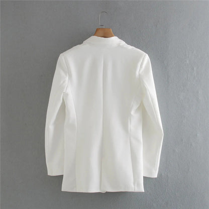 Gary – Casual Button-Decorated Blazer