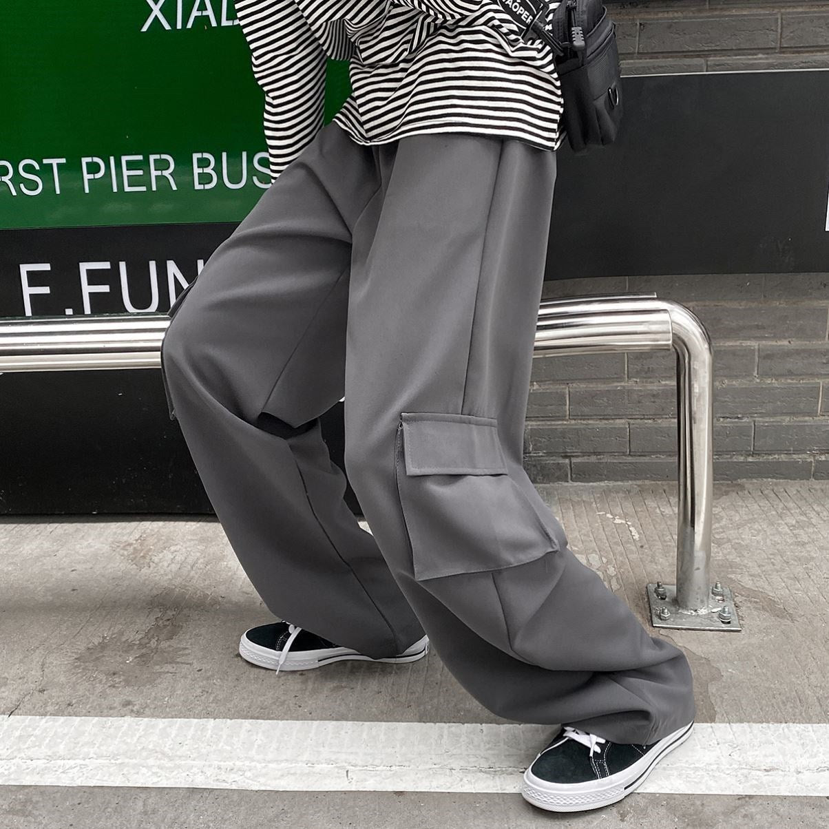 Terence – Casual Loose Straight Pants