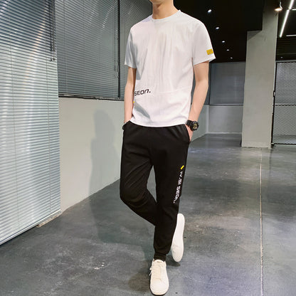 Steven – Ice Silk Short-Sleeved Sports T-shirt