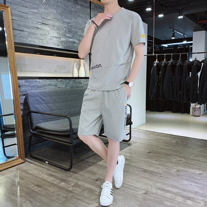 Steven – Ice Silk Short-Sleeved Sports T-shirt