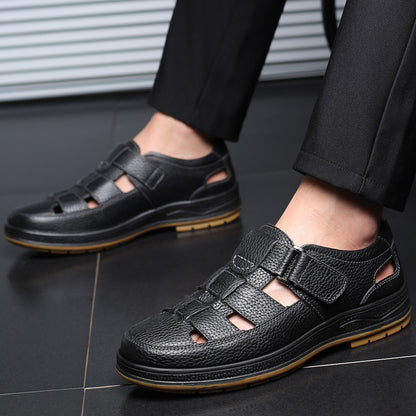 Roy – Breathable Vegan Leather Sandals for Men