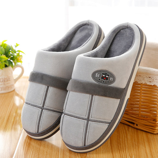Lee – Extra-Large Men's Winter Slippers
