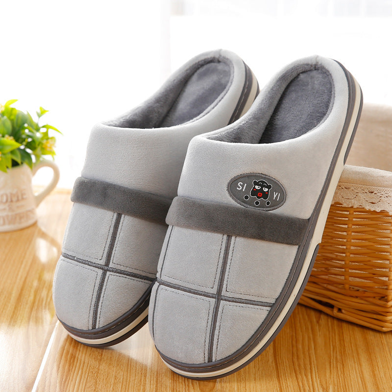 Lee – Extra-Large Men's Winter Slippers