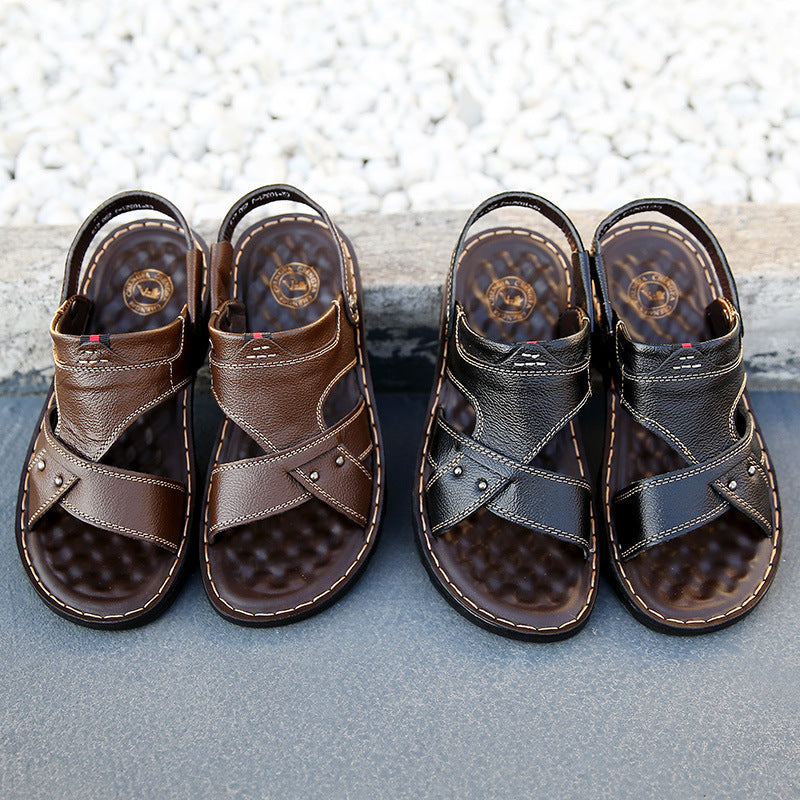 Elliot – Men's Breathable Retro Beach Sandals