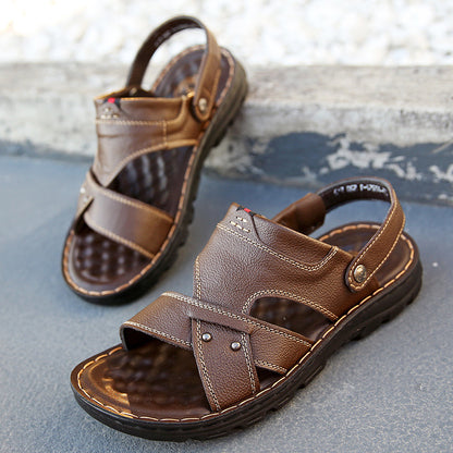 Elliot – Men's Breathable Retro Beach Sandals