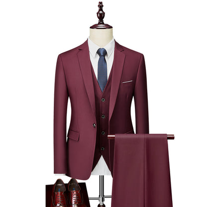 Phil – Men's Slim Suit with Retro Casual Style