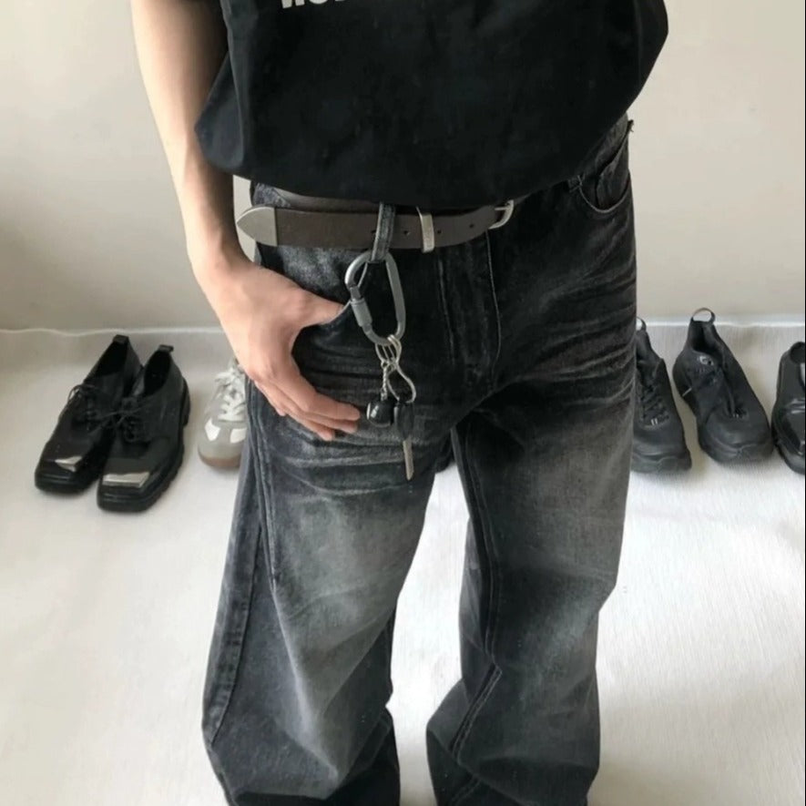 Frank – Retro Washed Distressed Jeans