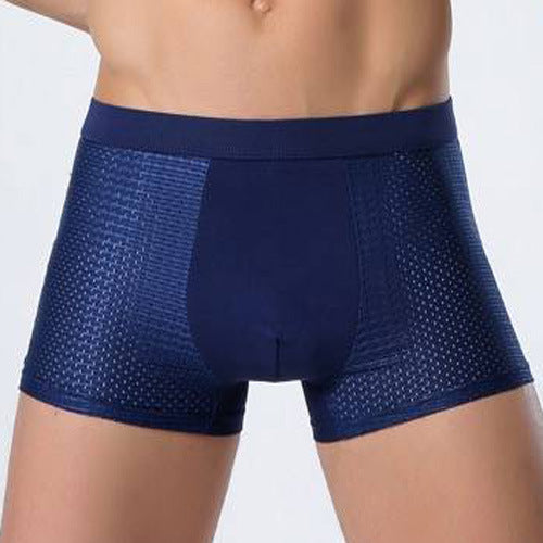 Bradley – Men's Mesh Boxer in Ice Silk