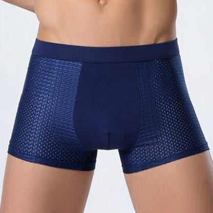 Bradley – Men's Mesh Boxer in Ice Silk