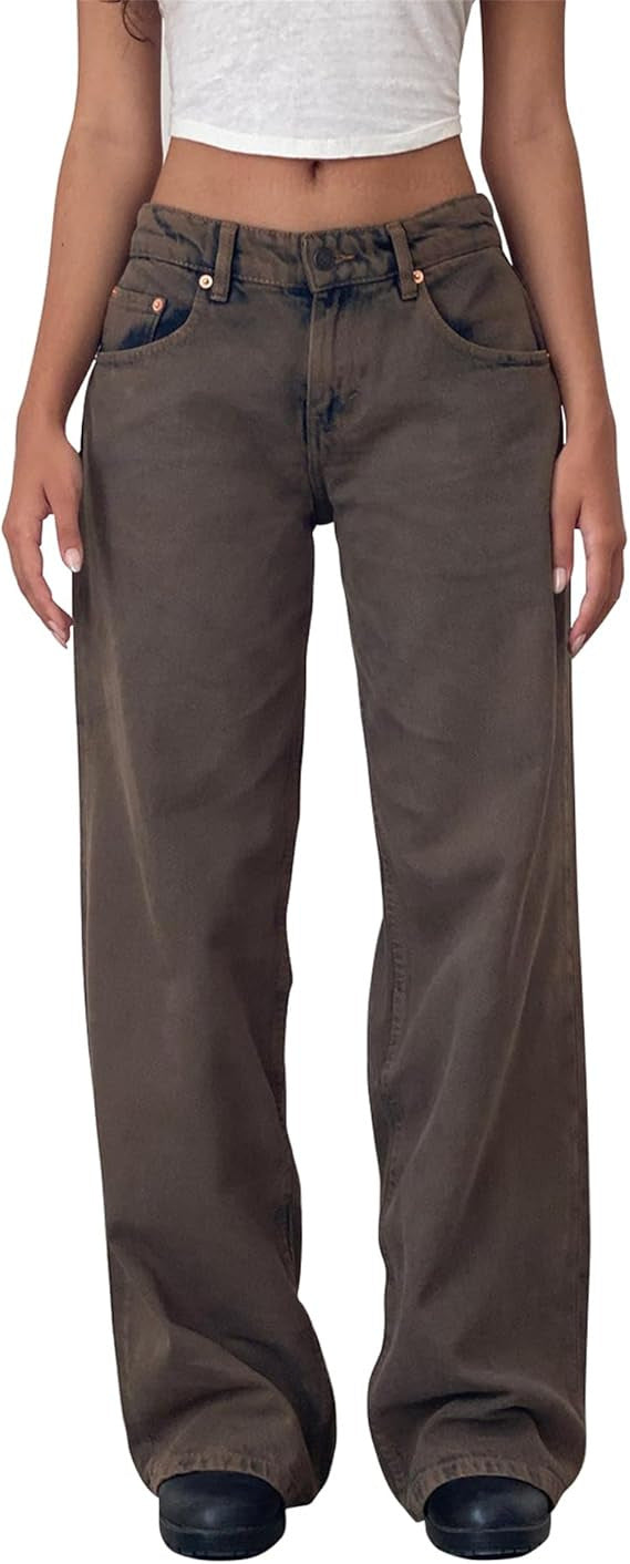 Mary – Wide Leg Denim Pants