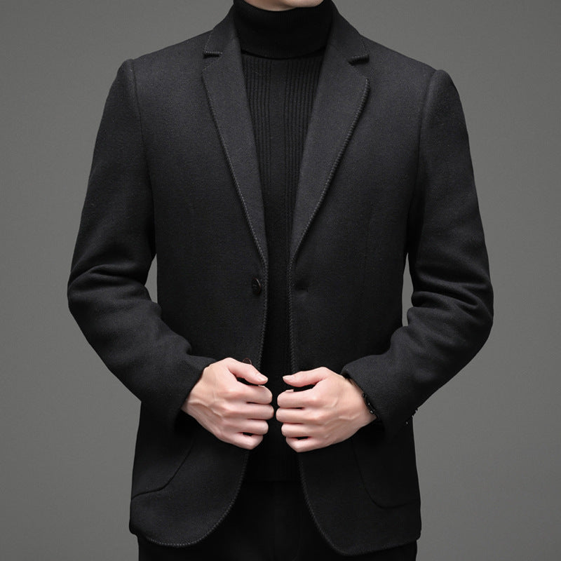 Eric – Casual Woolen Coat for Men