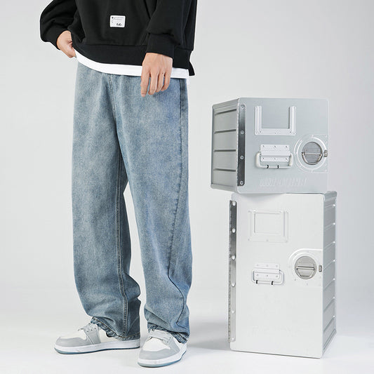 Bob – Washed Straight Jeans