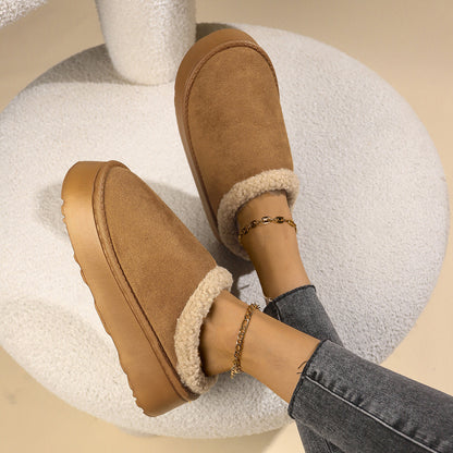 Faith – Women's Indoor Vegan Suede Slippers