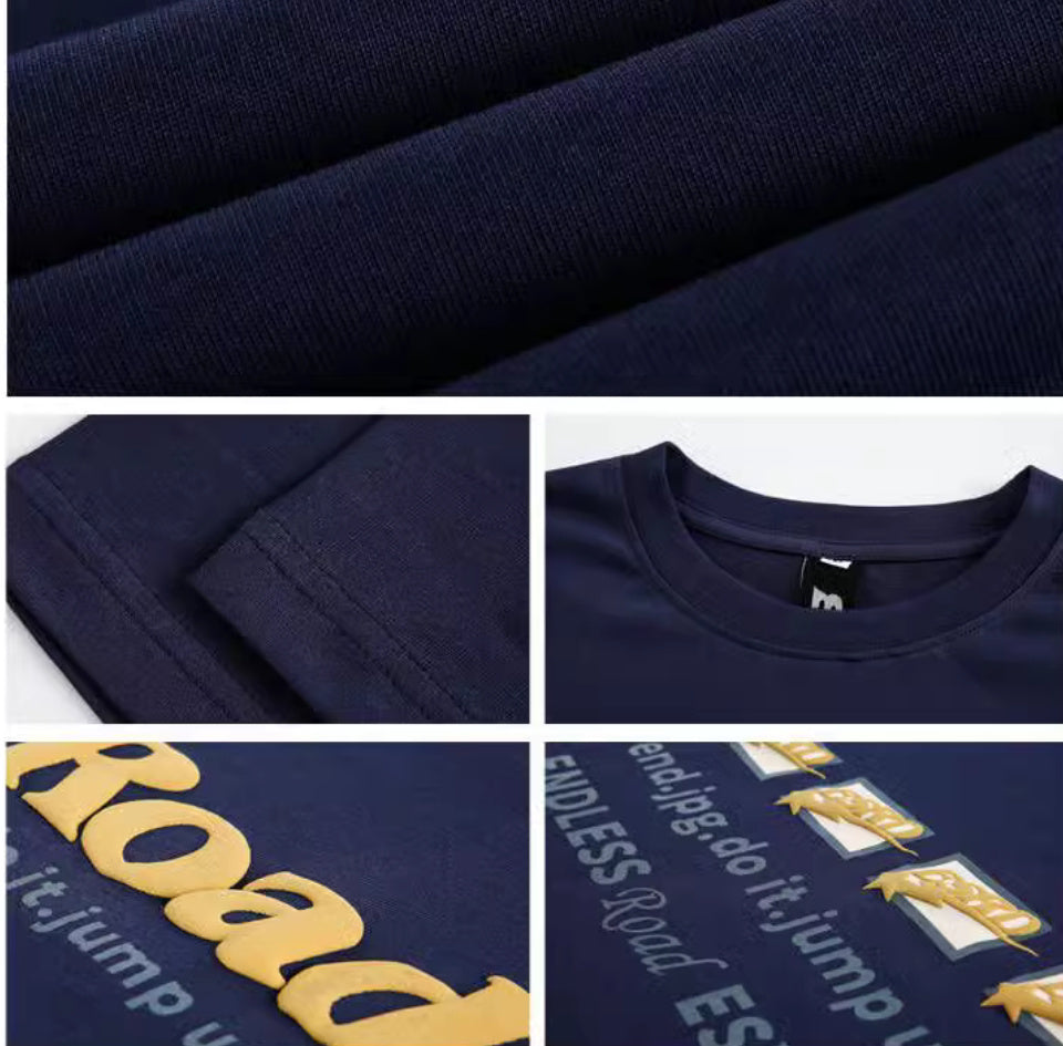 Emma – American-Style Printed Cotton T-shirt
