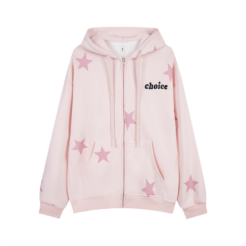Marion – Star Print Cardigan