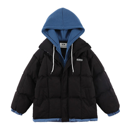 Austin – Color Contrast Patchwork Winter Jacket