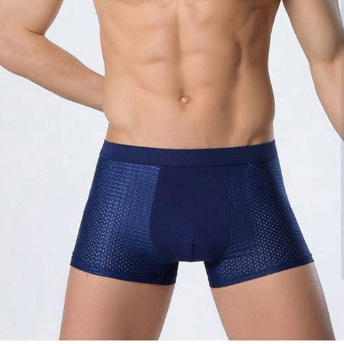 Bradley – Men's Mesh Boxer in Ice Silk