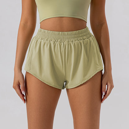 Samantha – Loose High Waisted Yoga Shorts