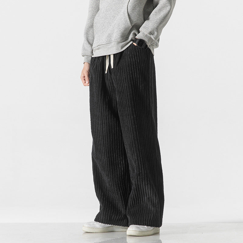 Jonathon – Retro Straight Corduroy Pants