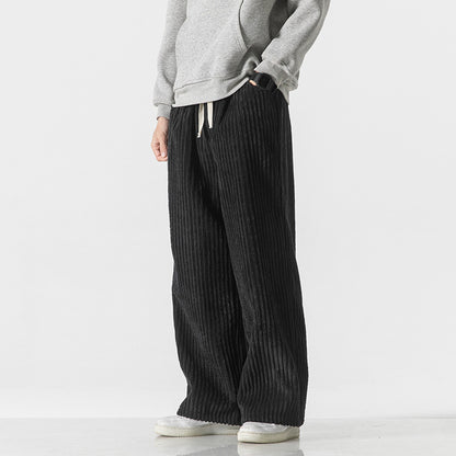 Jonathon – Retro Straight Corduroy Pants