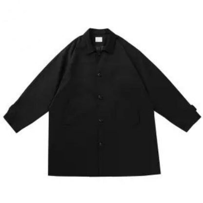 Leah – Retro Mid-Length Trench Coat