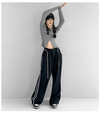 Melanie – High Waist Loose Wide Leg Pants