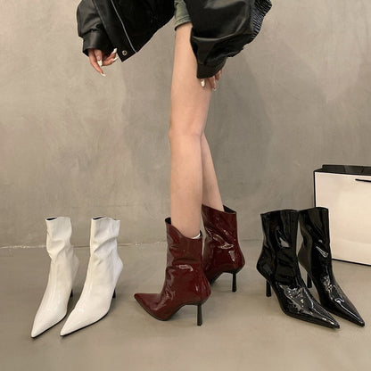 Megan – Slim Stiletto Ankle Boots