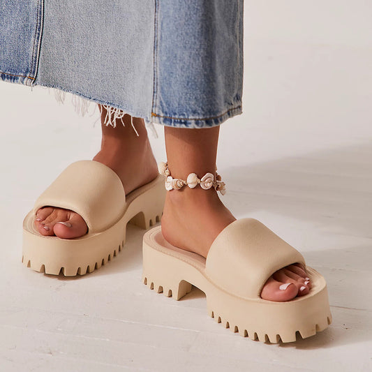 Carol – Women's Platform High Heel Fashion Slippers
