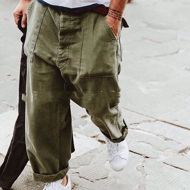 Robert – Loose Retro Casual Hobo Pants